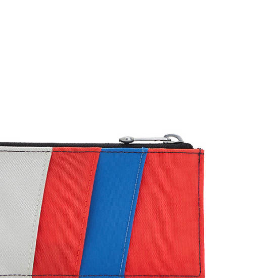 Porte-Cartes Kipling Brion Bleu Rouge Argent | FR 1528RV